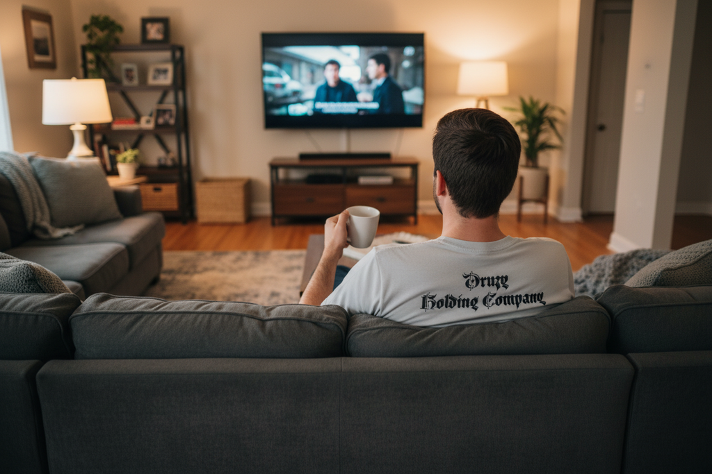 Men’s cotton crew neck t-shirt