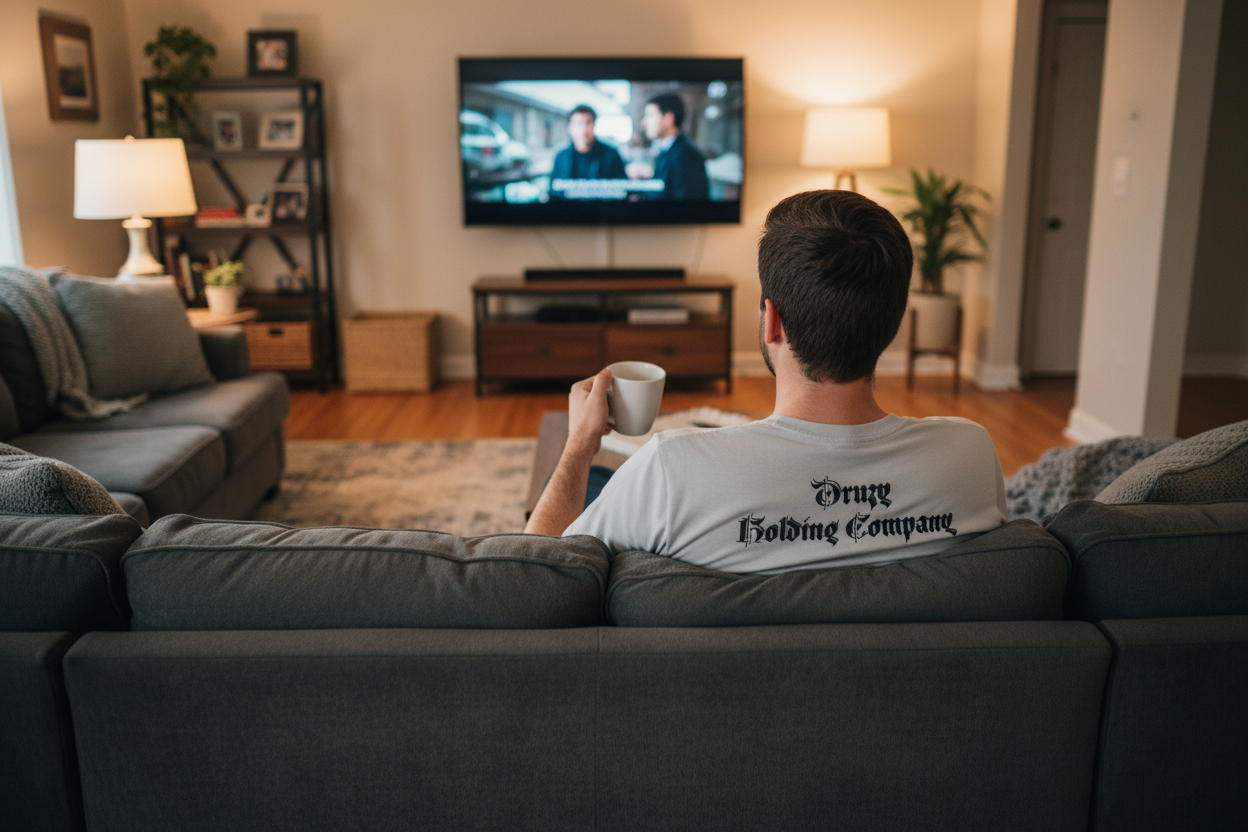 Men’s cotton crew neck t-shirt